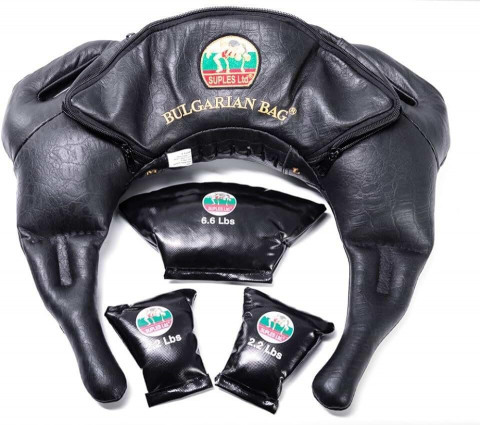 Bulgarian bag Strong S-M 8-12 кг. натур. кожа